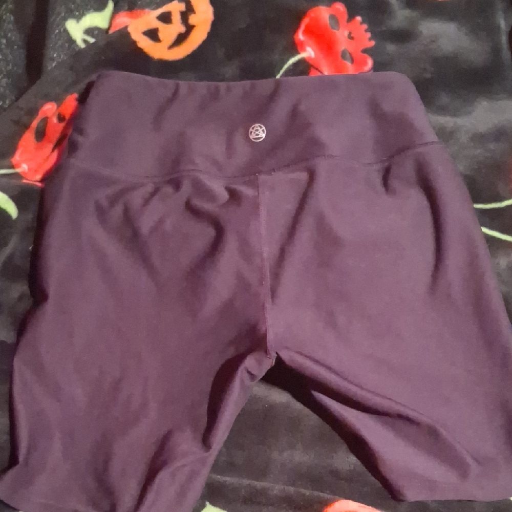 Tesla Women's Dark Purple Bike Shorts